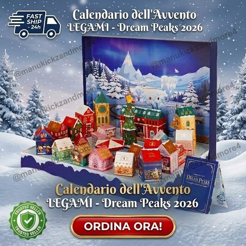 Calendario legami avvento 2026 - calendario,