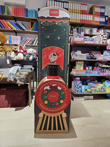 Espositore legami treno - legami, natale